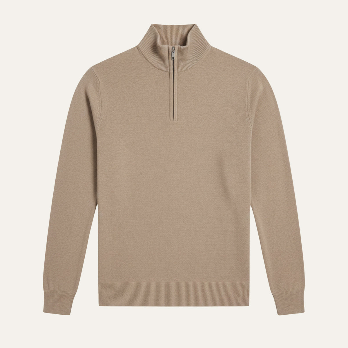 The Pescara Men’s  Smart Casual  Quarter Zip Sweater