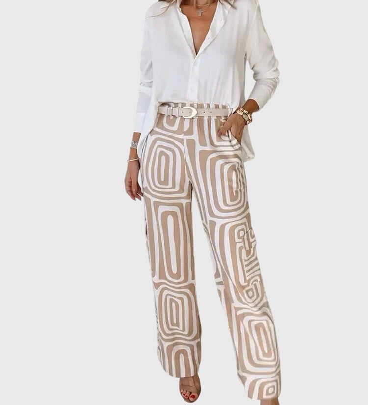 Desert Maze Wide Leg Pants