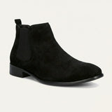 The Aldridge Men’s Retro Leather Ankle Chelsea Boots