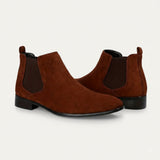 The Aldridge Men’s Retro Leather Ankle Chelsea Boots