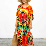 Bianka – Summer Cotton and Linen Kaftan