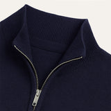 The Pescara Men’s  Smart Casual  Quarter Zip Sweater