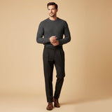 The Monaco Tailored Trousers – Men’s High Waisted Pleated Pants